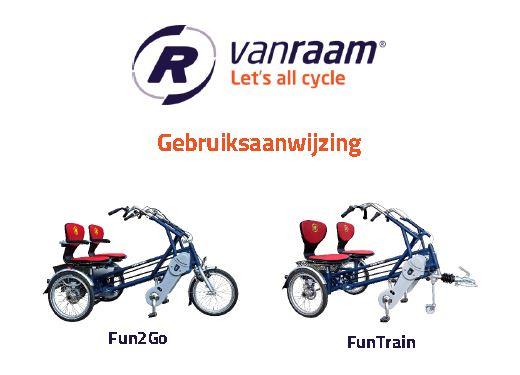 Afbeelding van voorpagina gebruiksaanwijzing Fun2go duofiets