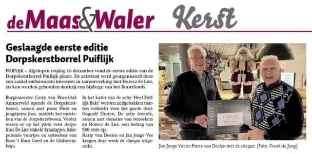 20221228 Dorpskerstborrel geslaagd 20221228 Dorpskerstborrel geslaagd
