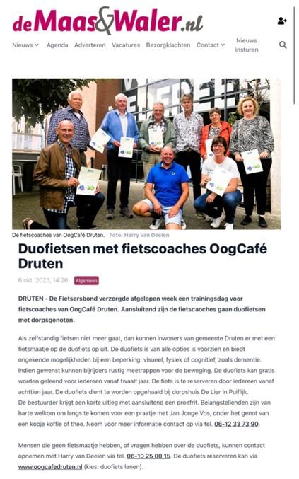 20231006 Duofietsen met fietscoaches 20231006 Duofietsen met fietscoaches